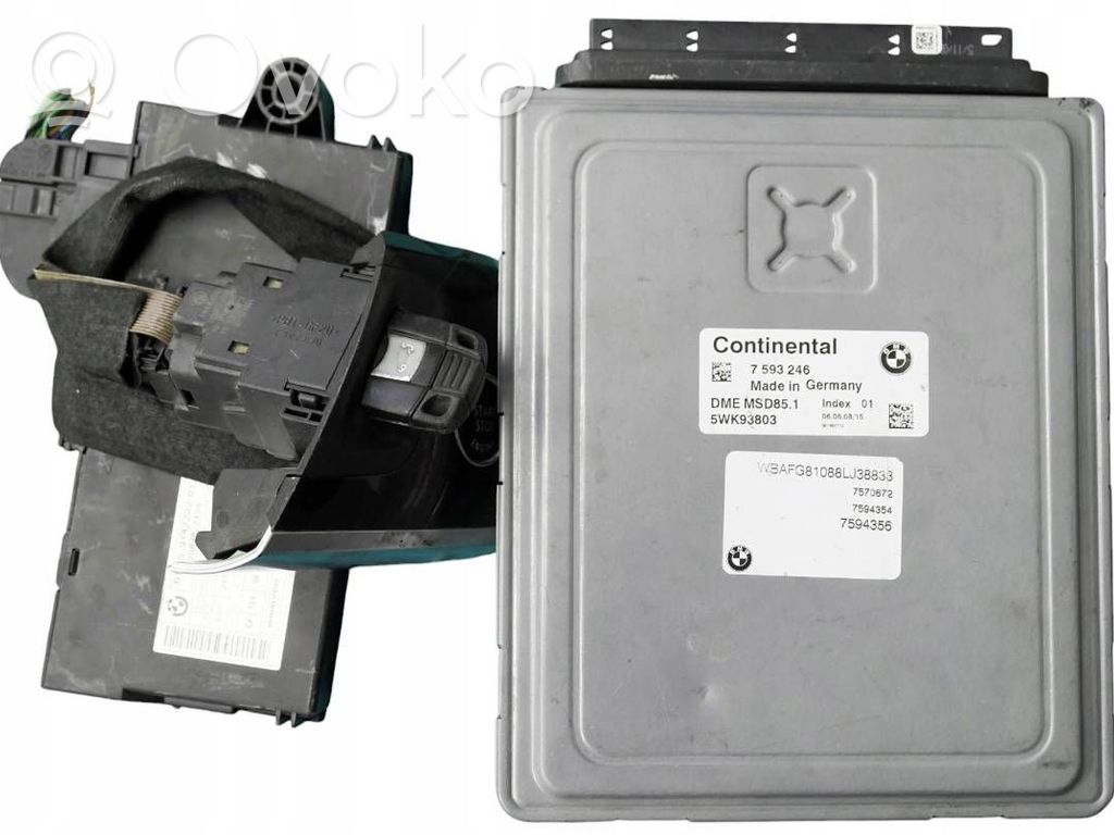 BMW X6 E71 Dzinēja vadības bloks 