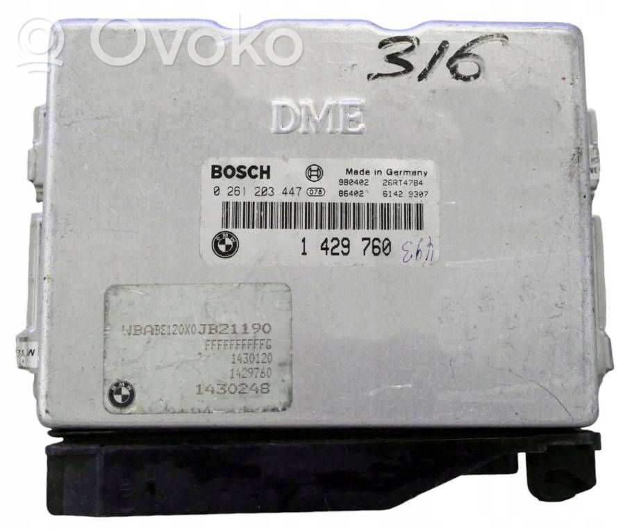 Engine control unit/module   26RT4784,1429760,0261203447
