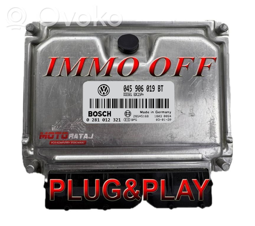 Seat Ibiza III (6L) Engine control unit/module 