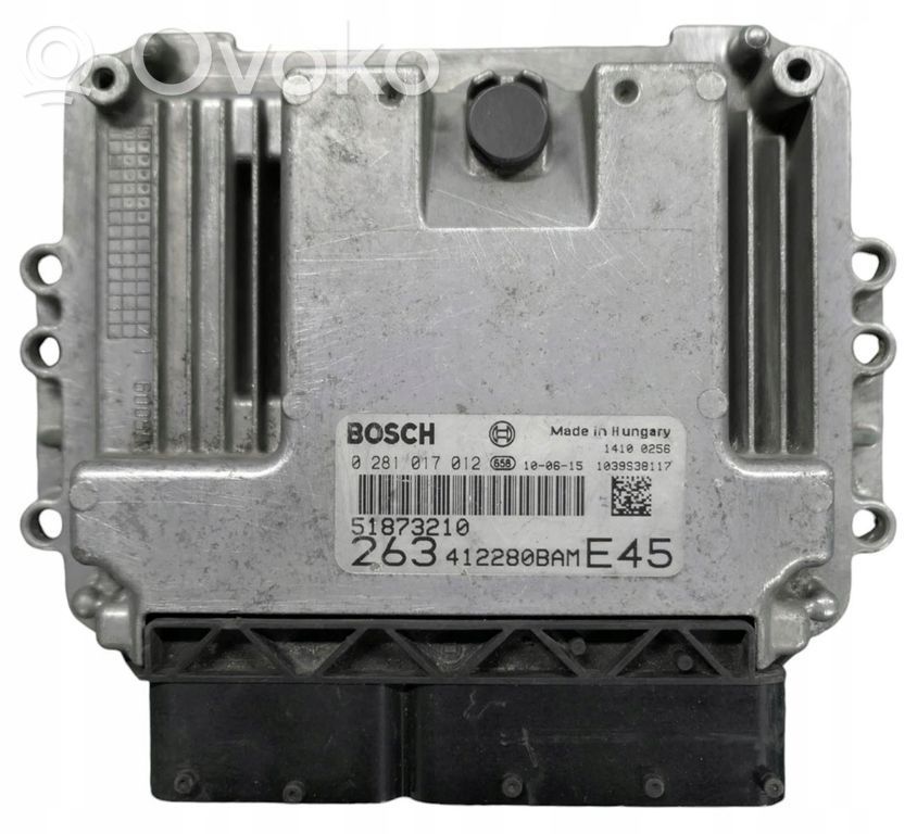 Fiat Doblo Engine control unit/module 