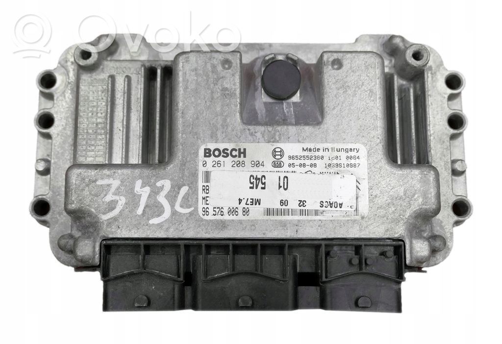 Peugeot 1007 Engine control unit/module 