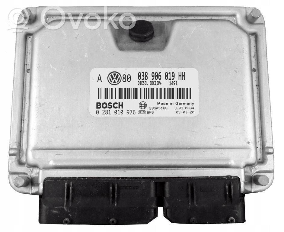 Volkswagen Golf IV Engine control unit/module 