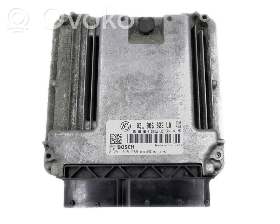 Volkswagen Golf SportWagen Engine control unit/module 