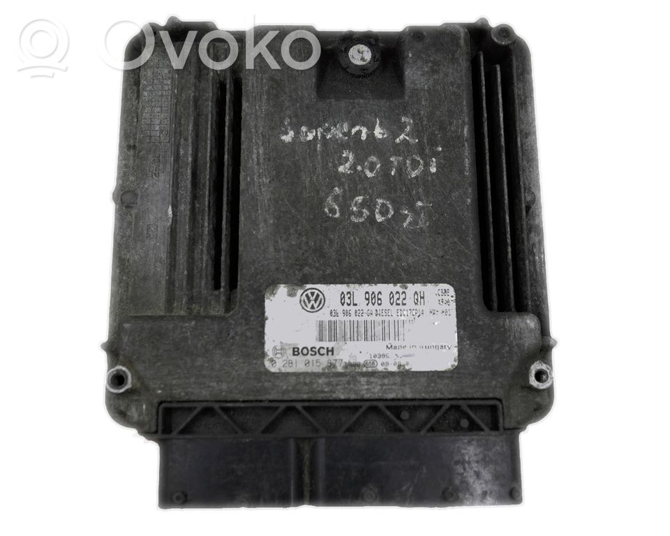Skoda Superb B6 (3T) Engine control unit/module 
