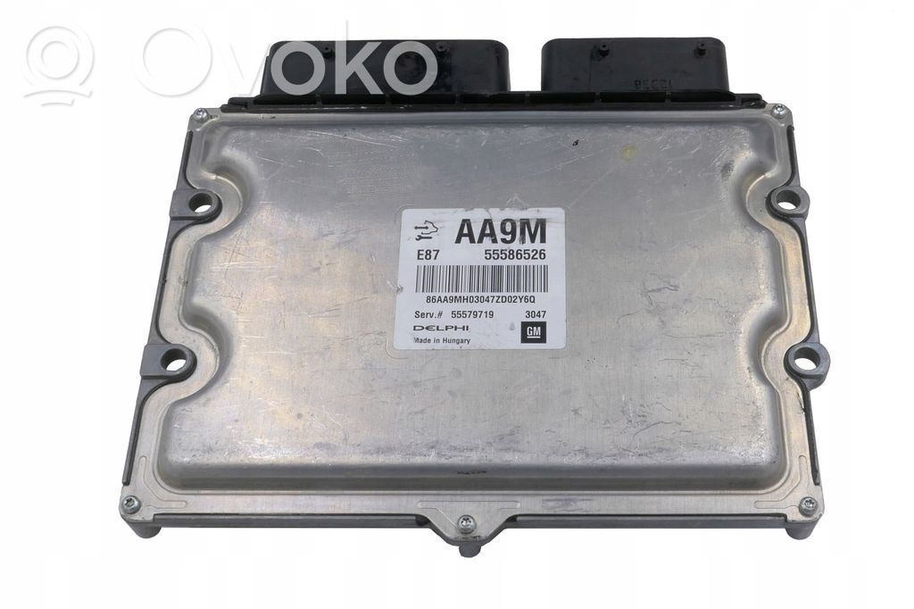 Opel Meriva B Engine control unit/module 
