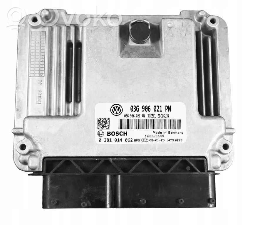 Volkswagen Golf V Engine control unit/module 
