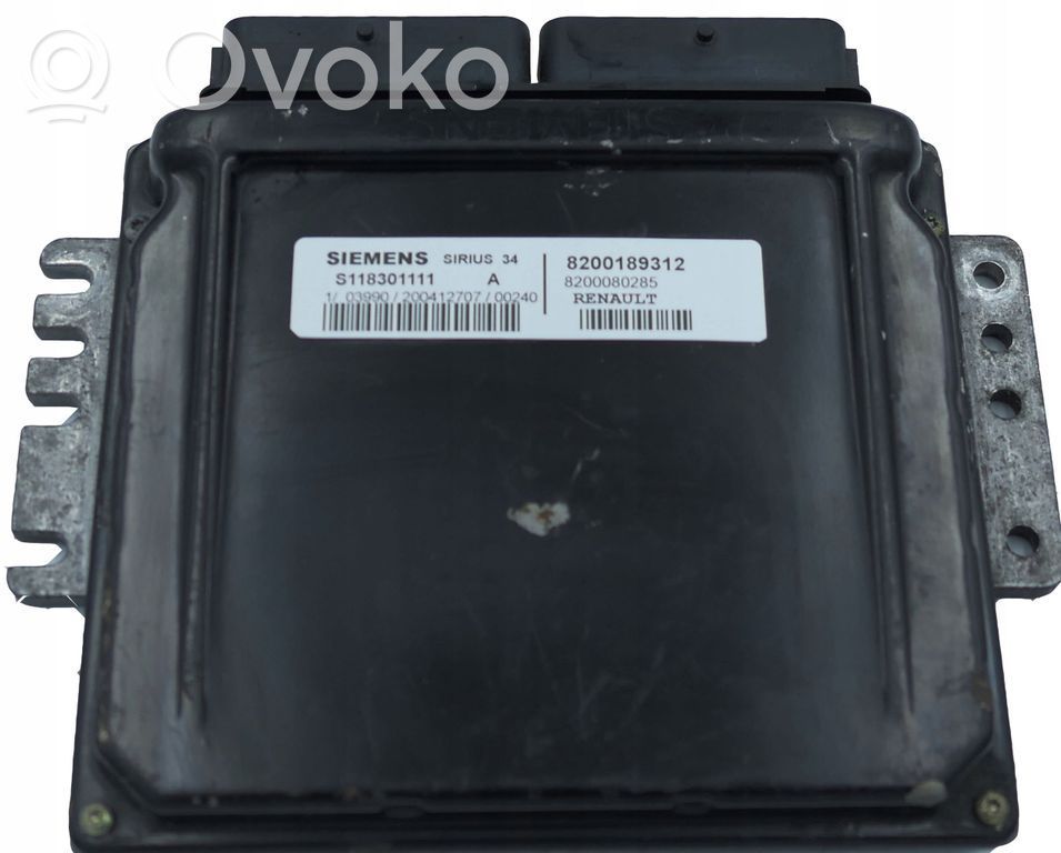 Renault Clio II Engine control unit/module 