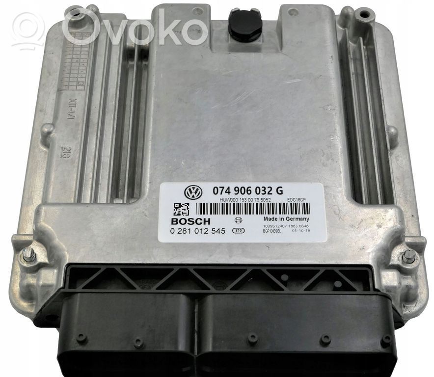 Volkswagen Crafter Engine control unit/module 