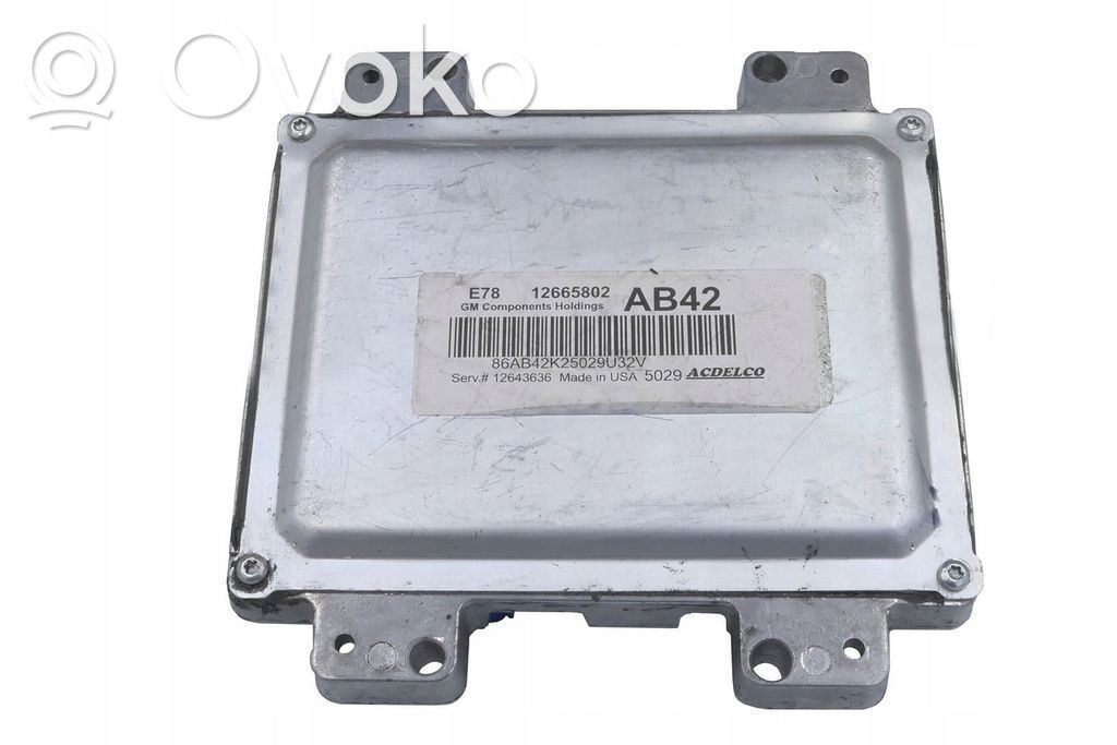 Opel Corsa E Engine control unit/module 