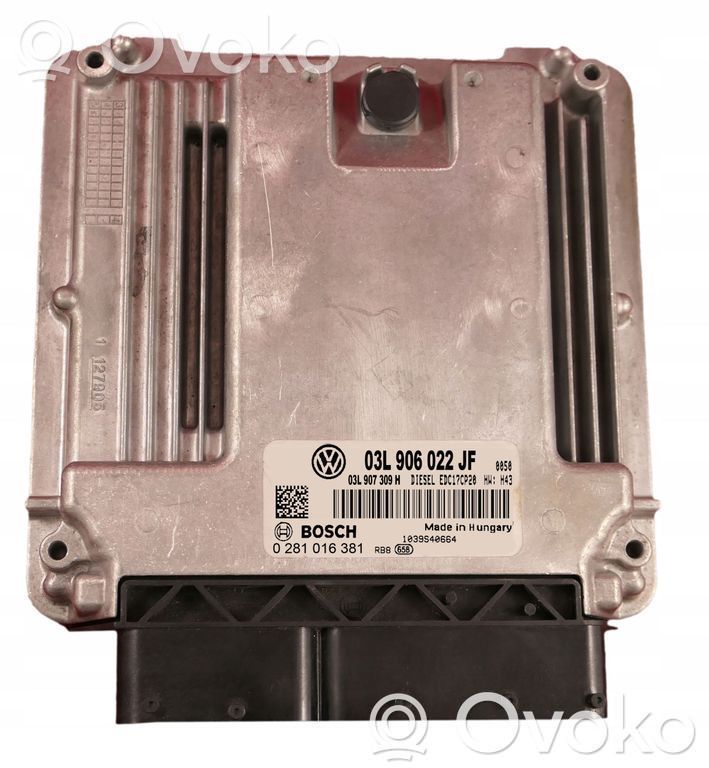 Volkswagen PASSAT B7 Engine control unit/module ECU 