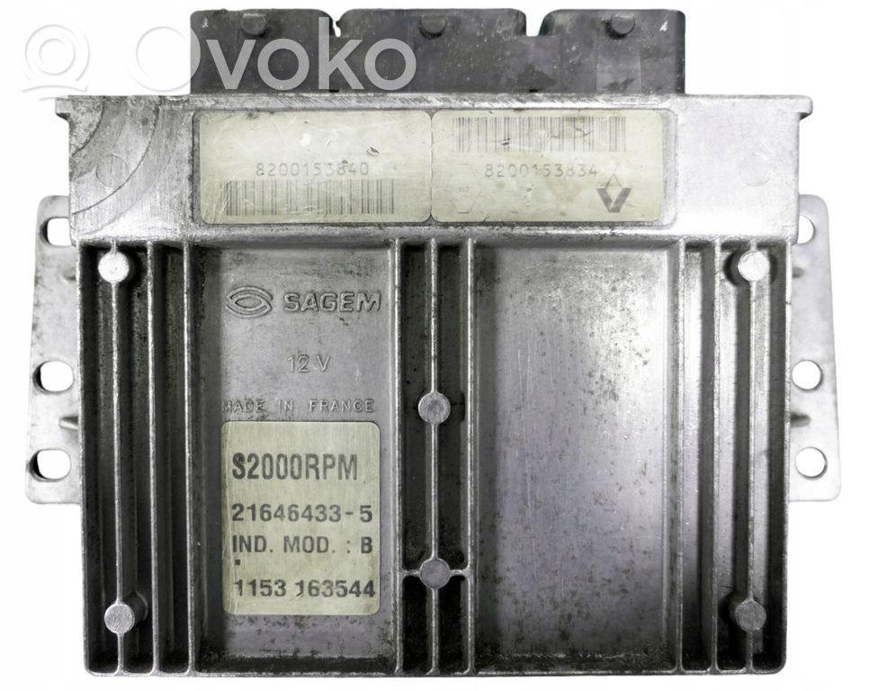 Engine control unit/module   8200153840