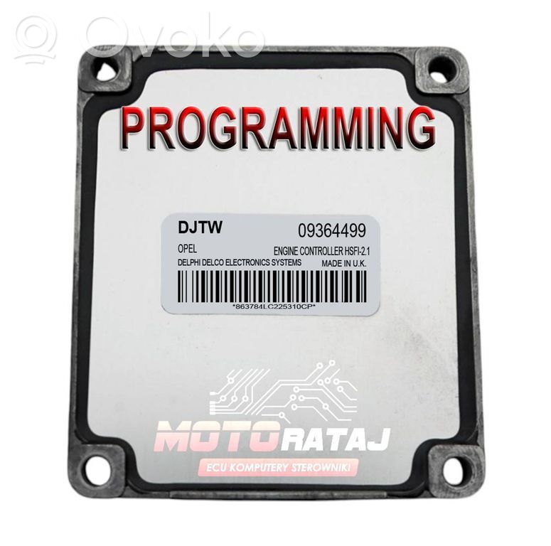 Opel Zafira A Engine control unit/module 