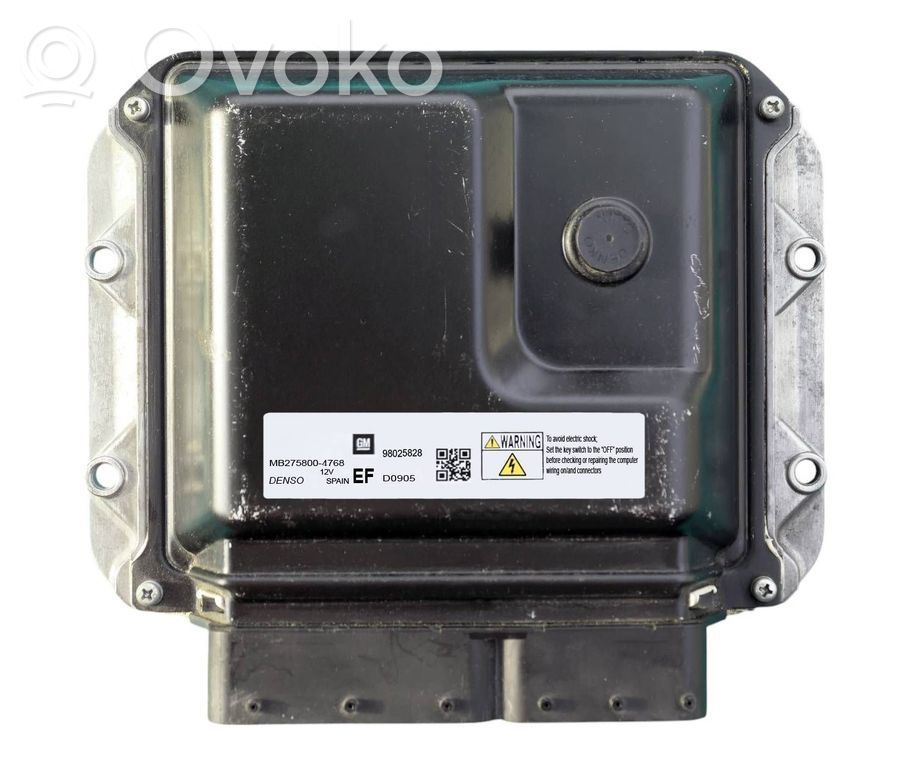 Opel Astra J Engine control unit/module ECU 