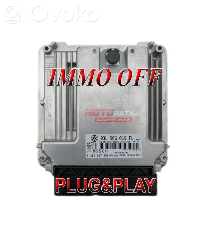 Volkswagen Transporter - Caravelle T5 Sterownik / Moduł ECU 