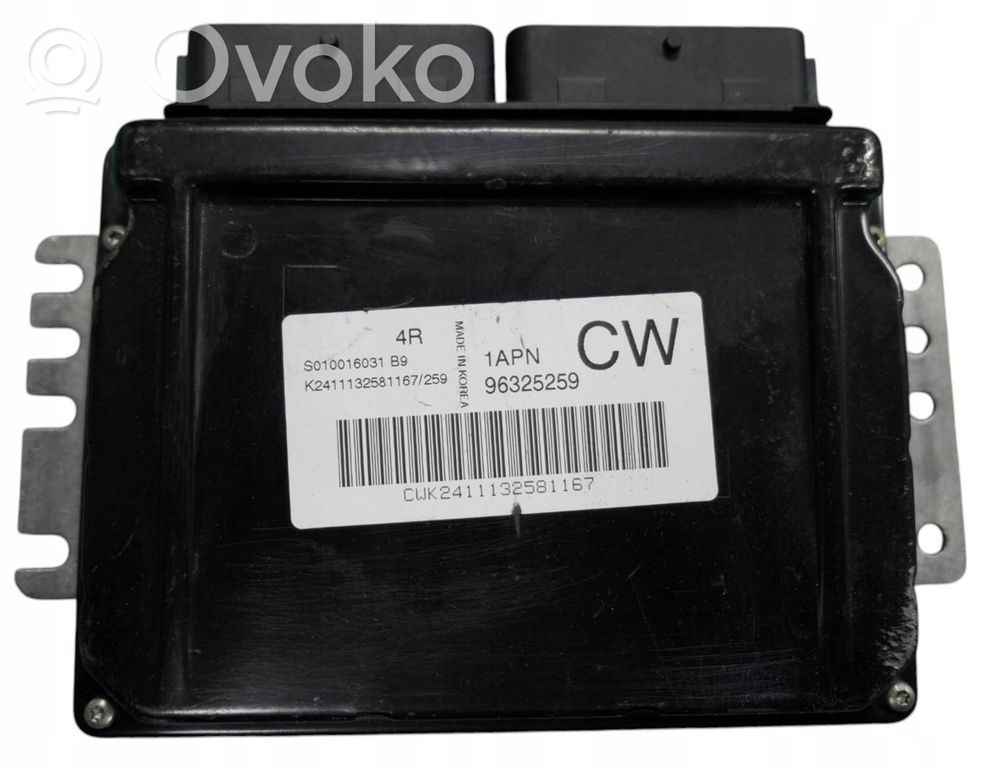 Chevrolet Matiz Engine control unit/module 