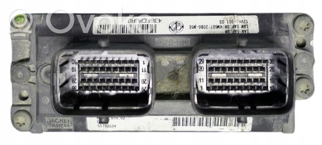 Fiat Panda II Engine control unit/module 