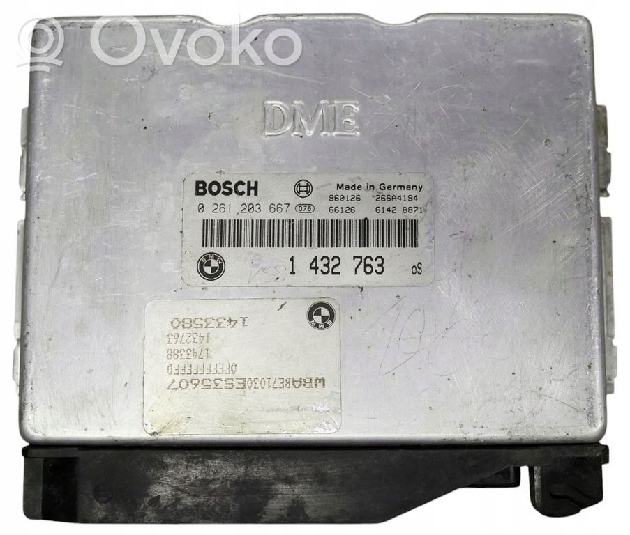 BMW 3 E36 Variklio valdymo blokas 