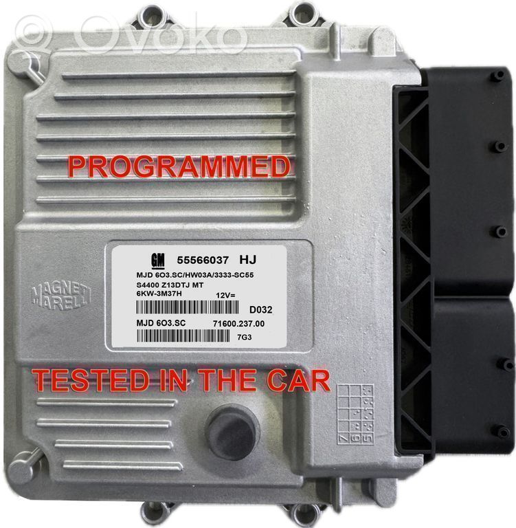 Opel Corsa D Engine control unit/module 