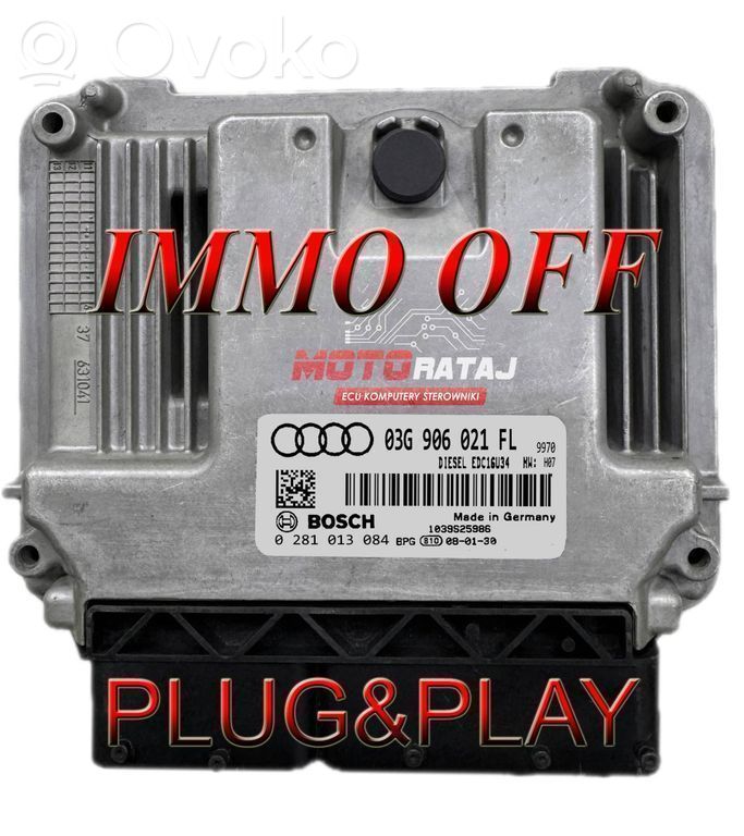 Audi A3 S3 8P Engine control unit/module 