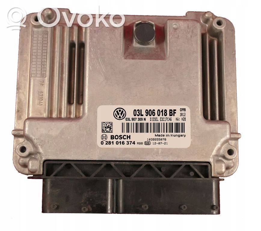 Volkswagen PASSAT B6 Engine control unit/module 
