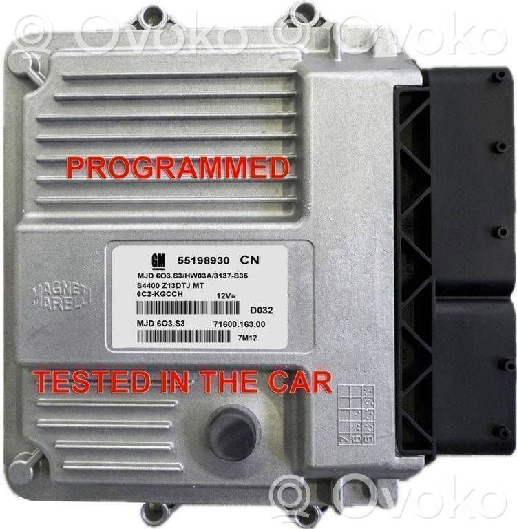 Opel Corsa D Engine control unit/module 