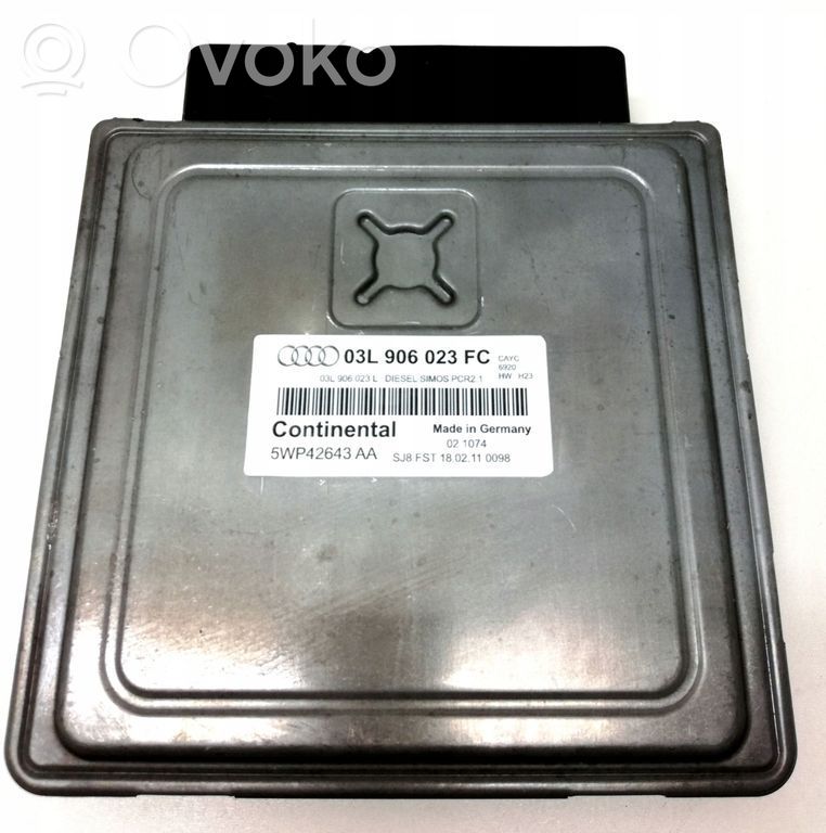 Engine control unit/module   03L906023FC,5WP42643AA