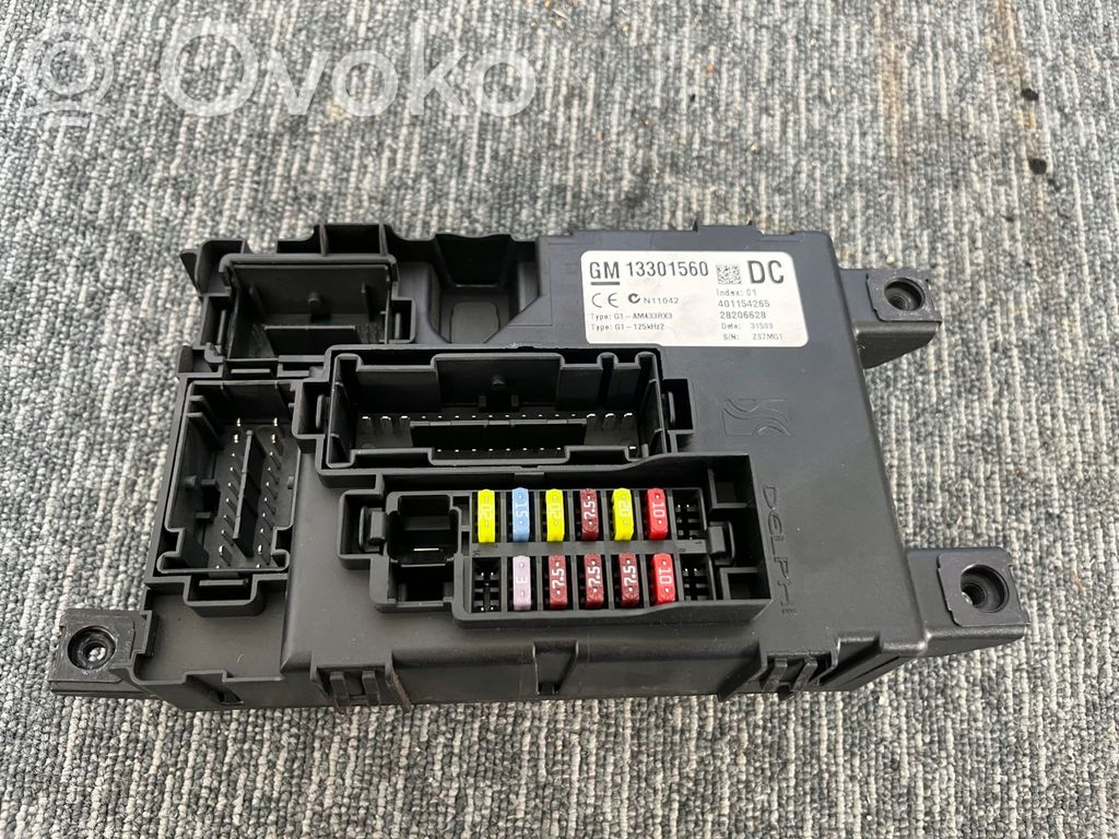 Opel Corsa D Fuse module 