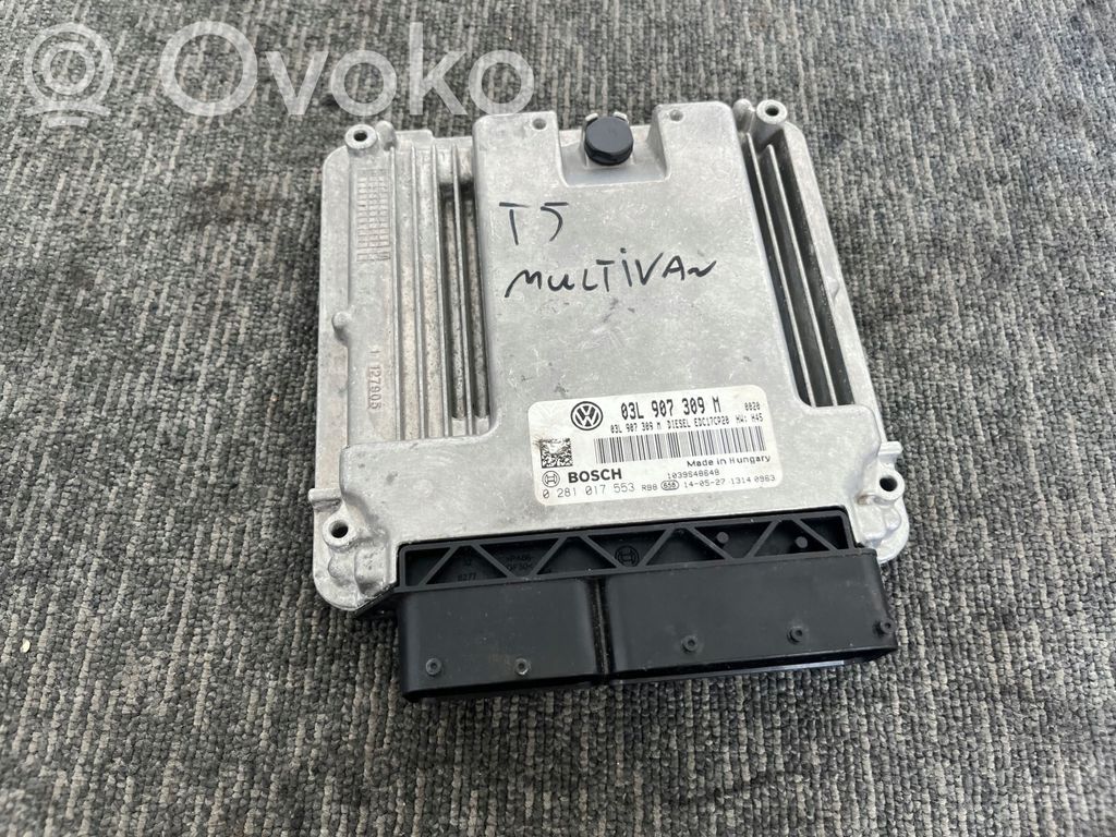 Engine control unit/module   03L907309M