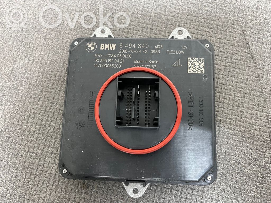 BMW 1 F20 F21 Moduł poziomowanie świateł Xenon 