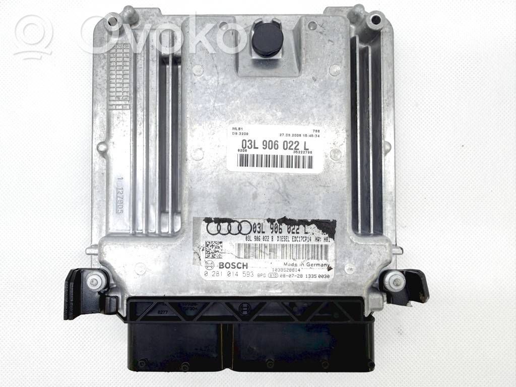 Audi A4 S4 B8 8K Engine control unit/module 