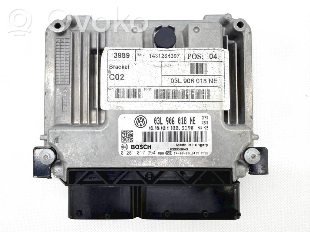 Seat Alhambra (Mk2) Engine control unit/module 
