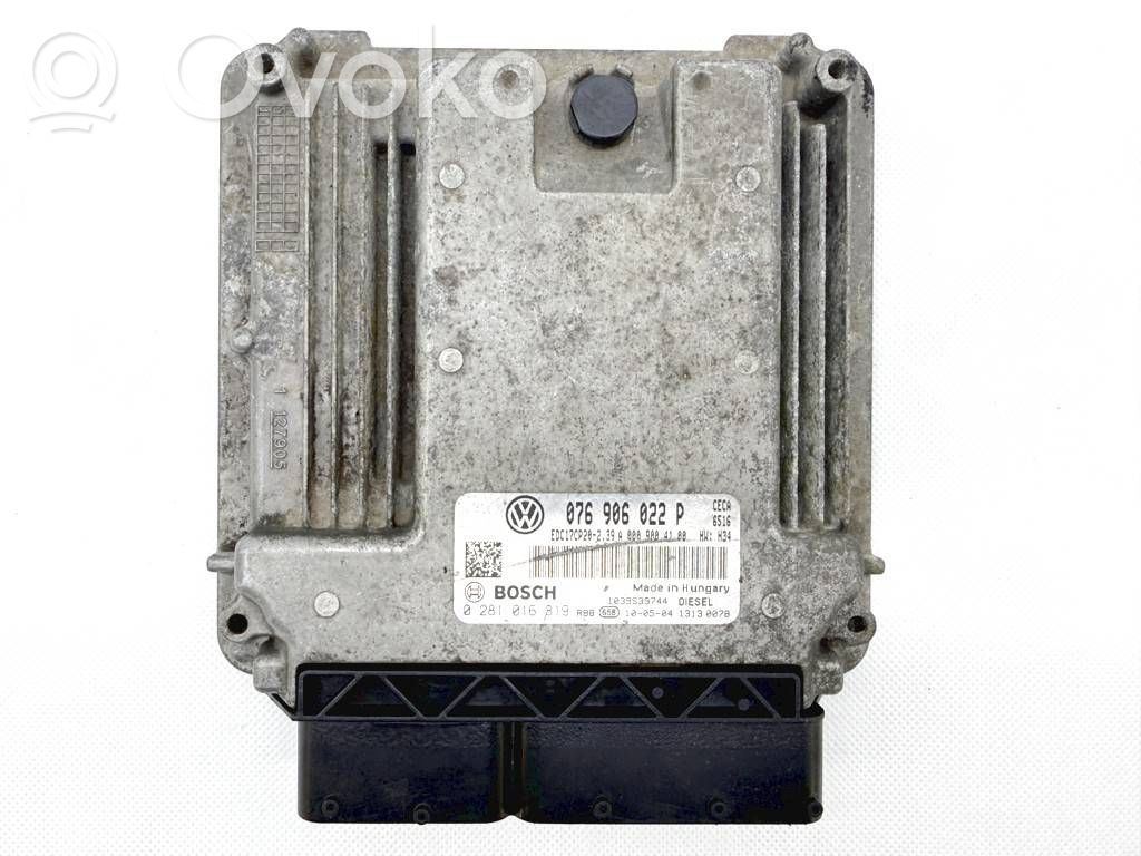 Volkswagen Crafter Engine control unit/module 
