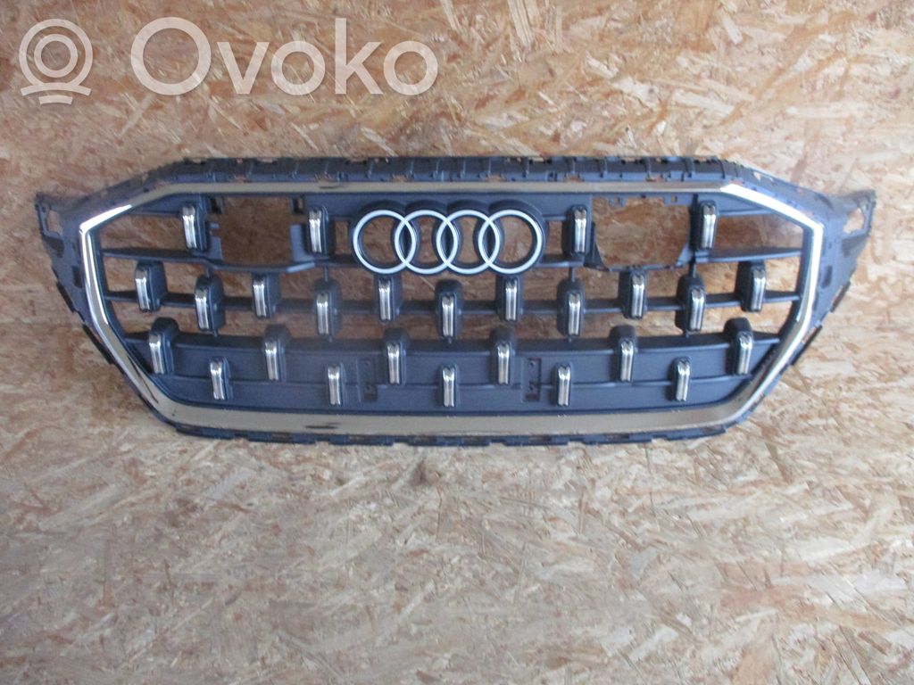 Audi Q8 Etupuskurin ylempi jäähdytinsäleikkö 