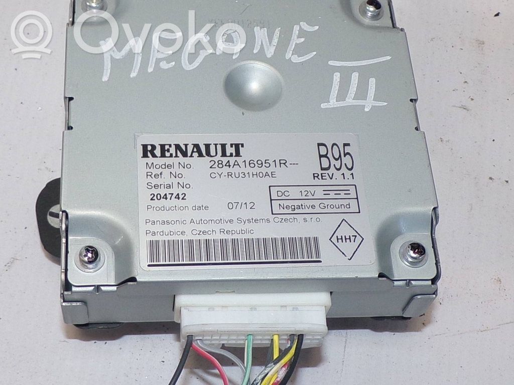 Renault Megane III Camera control unit module 