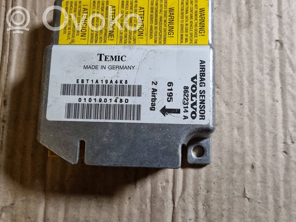 Airbag control unit/module   ATDA0,6195,8622314A