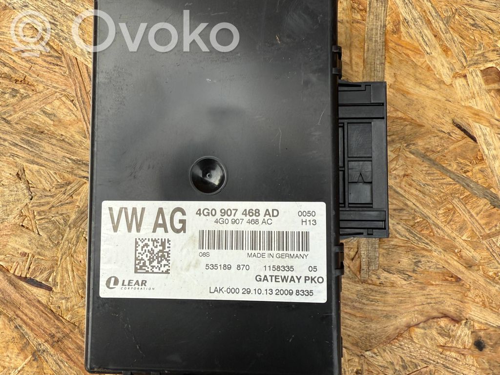 Módulo de control Gateway   4G0907468AD,4G0907468AC