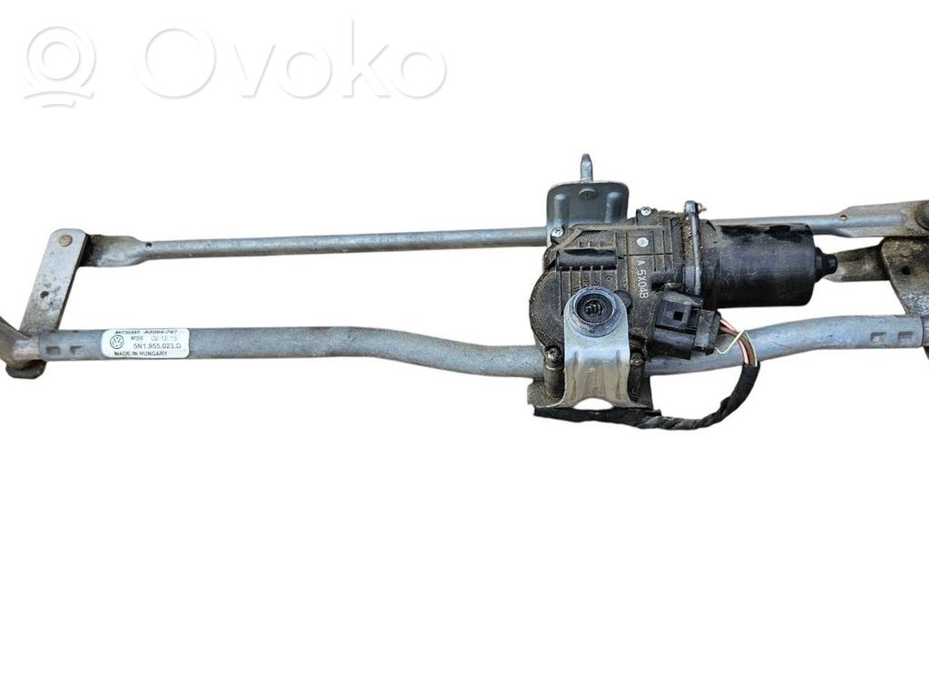 Volkswagen Tiguan Mechanizm i silniczek wycieraczek szyby przedniej / czołowej 