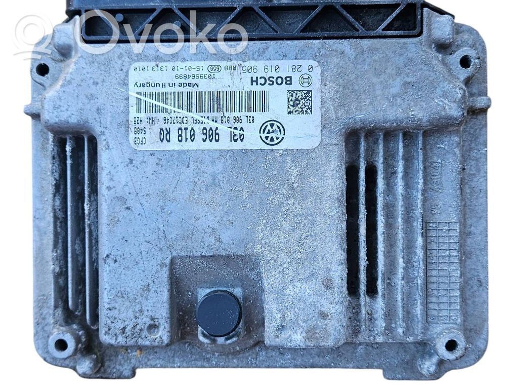 Skoda Superb B6 (3T) Engine control unit/module 
