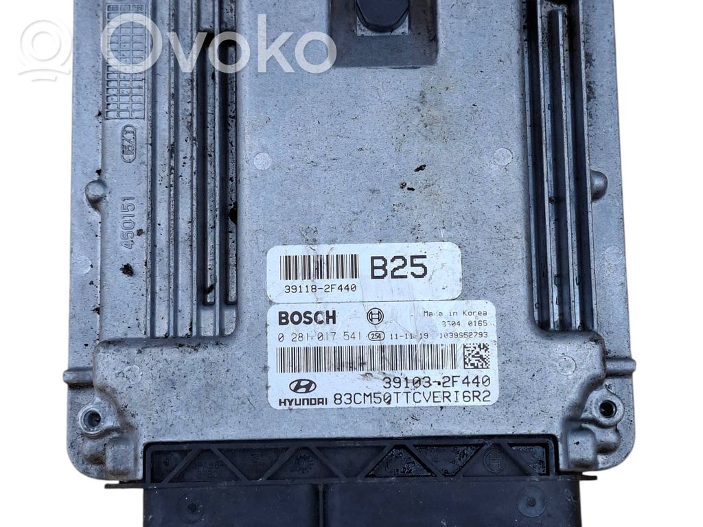 Engine control unit/module   391182F440,391032F440,0281017541