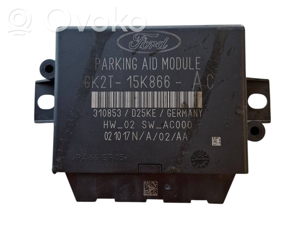 Ford Transit Custom Parking PDC control unit/module 