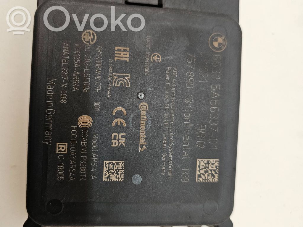 BMW X3 G01 Distronic sensor radar 