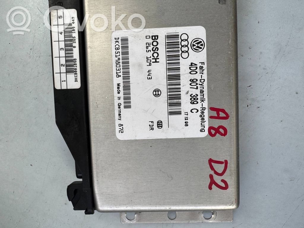 Audi A8 S8 D2 4D ESP (stability system) control unit 