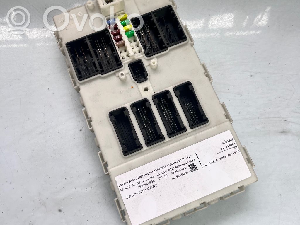 BMW 3 F30 F35 F31 Moduł / Sterownik komfortu 