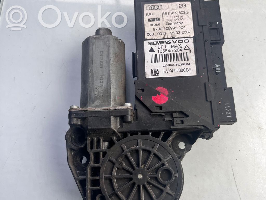 Audi A4 S4 B6 8E 8H Silnik regulatora szyby drzwi przednich 