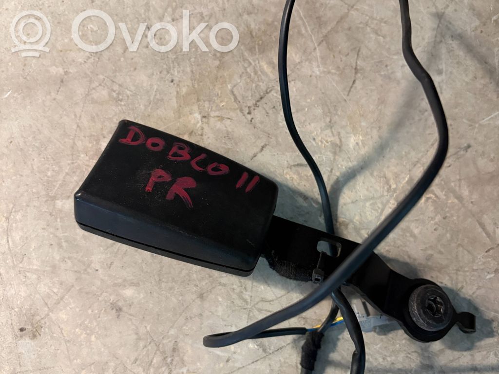 Fiat Doblo Hebilla del cinturón delantero 