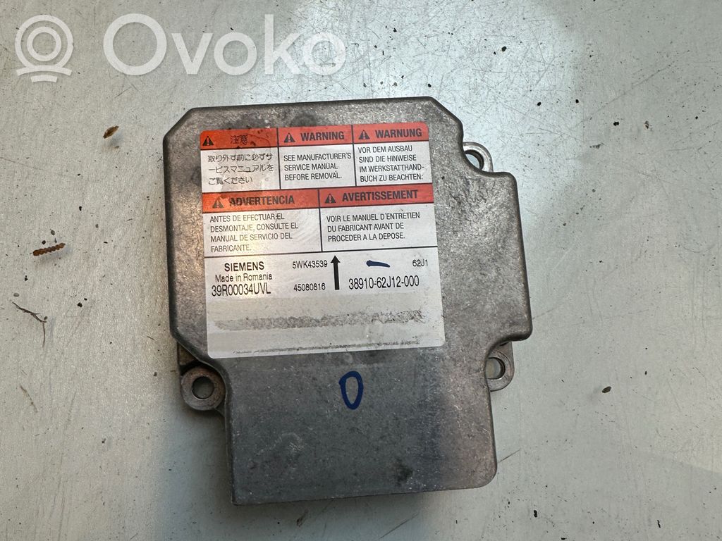 Suzuki Swift I Airbag control unit/module 