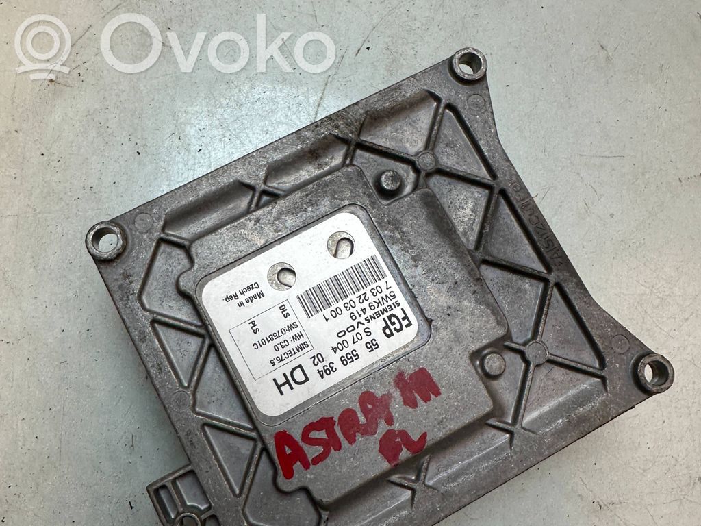 Opel Astra H Unitate control motor/modul ECU 
