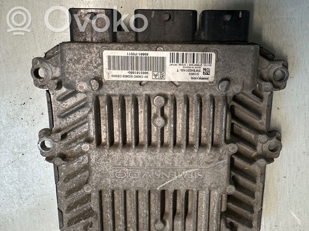 Citroen C1 Engine control unit/module 