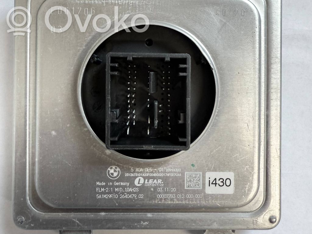 BMW 3 G20 G21 Módulo de control de balasto LED 