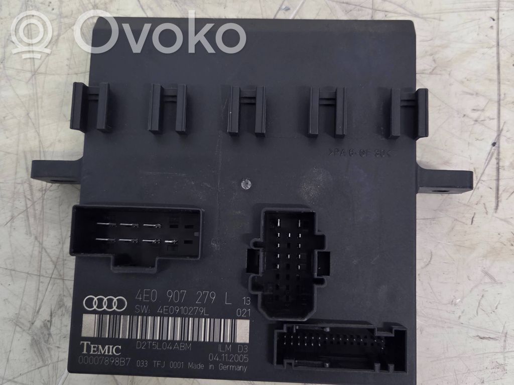 Module confort   4E0907279L,4E0910279L,00007898B7